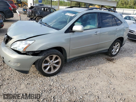 2008 Lexus RX 350 with VIN 2T2GK31U68C028510, listed as a Copart auction lot 52718195 with 215,217 mi miles and Salvage Title. Bid and sale history available at DreamBid. Image 1.