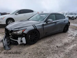 2014 Infiniti Q50 Sport z VIN JN1BV7AP0EM690706, wystawiony jako Copart lot #48895335 z przebiegiem 113 667 mil mil oraz Szkoda całkowita • Salvage title. Historia ofert i sprzedaży dostępna na DreamBid. Obrazek 1.
