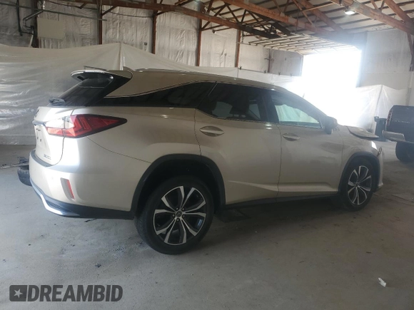 2019 Lexus RX 350L Premium with VIN JTJDZKCA0K2020664, listed as a Copart auction lot 52395325 with 95,942 mi miles and Salvage title. Bid and sale history available at DreamBid. Image 3.