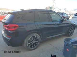 2019 BMW X3 M40i with VIN 5UXTS3C58K0Z07659, listed as a Copart auction lot 45926145 with 36,972 mi miles and Salvage Title. Bid and sale history available at DreamBid. Image 3.