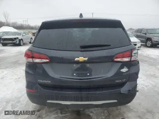 2022 Chevrolet Equinox LT with VIN 2GNAXUEV2N6150984, listed as a Copart auction lot 42928295 with 11,587 mi miles and Salvage Title. Bid and sale history available at carsss.com. Image 6.