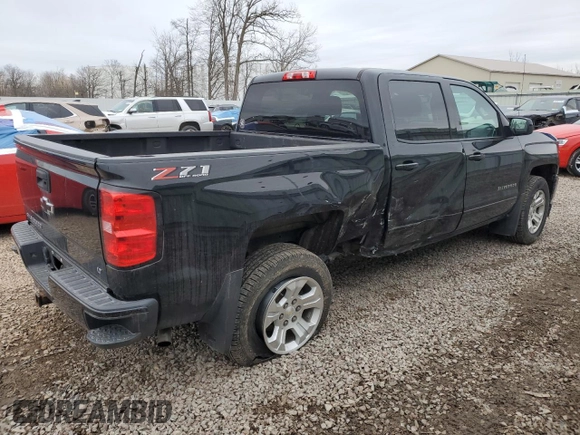 2018 Chevrolet Silverado 1500 LT with VIN 3GCUKREC6JG318026, listed as a Copart auction lot 50734205 with 73,364 mi miles and Salvage Title. Bid and sale history available at carsss.com. Image 3.