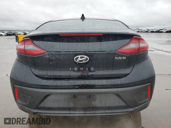 2019 Hyundai Ioniq SEL with VIN KMHC75LC0KU134817, listed as a Copart auction lot 51964555 with 95,837 mi miles and Salvage Title. Bid and sale history available at DreamBid. Image 6.