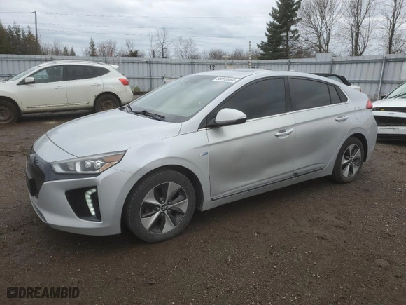 2018 Hyundai Ioniq Electric Limited with VIN KMHC05LH1JU030173, listed as a Copart auction lot 80018864 with 116,770 mi miles and Clean Title. Bid and sale history available at carsss.com. Image 1.