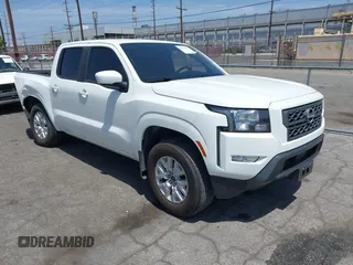 2024 Nissan Frontier SV with VIN 1N6ED1EJ7RN607219, listed as a IAAI auction lot 42570080 with 35,269 mi miles and . Bid and sale history available at DreamBid. Image 1.