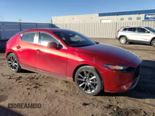 2021 Mazda Mazda3 Hatchback Preferred with VIN JM1BPBLL8M1403634, listed as a Copart auction lot 81072454 with 34,527 mi miles and Salvage Title. Bid and sale history available at carsss.com. Image 4.