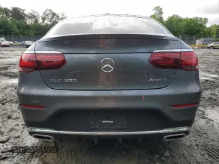 2021 Mercedes-Benz GLC 300 with VIN W1N0J8EB6MF919745, listed as a Copart auction lot 56663705 with 23,834 mi miles and Salvage title. Bid and sale history available at DreamBid. Image 6.