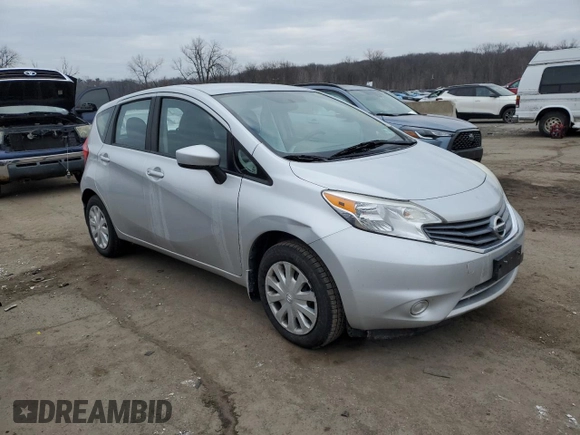 2015 Nissan Note SL with VIN 3N1CE2CP5FL433105, listed as a Copart auction lot 88334175 with 166,614 mi miles and Salvage title. Bid and sale history available at DreamBid. Image 4.