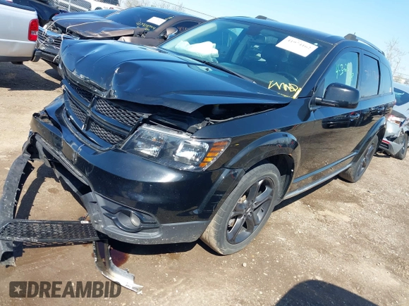 2020 Dodge Journey Crossroad with VIN 3C4PDCGB4LT272778, listed as a IAAI auction lot 41974162 with 83,213 mi miles and . Bid and sale history available at carsss.com. Image 17.
