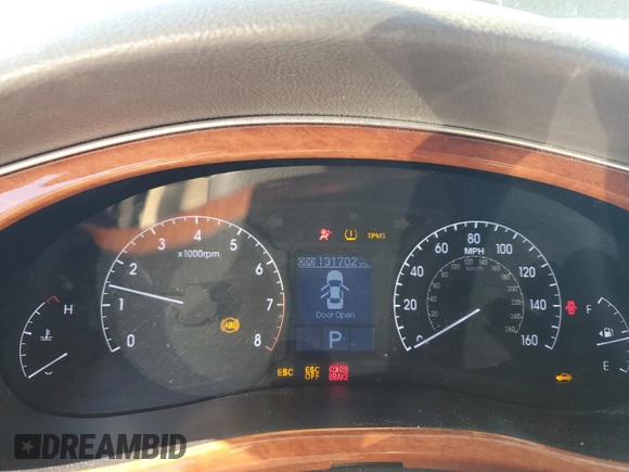 2013 Hyundai Genesis 3.8L z VIN KMHGC4DD5DU235658, wystawiony jako Copart lot #58000435 z przebiegiem 131 702 mil mil oraz Szkoda całkowita • Salvage title. Historia ofert i sprzedaży dostępna na DreamBid. Obrazek 9.