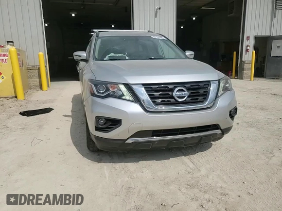 2018 Nissan Pathfinder SV with VIN 5N1DR2MM2JC646684, listed as a Copart auction lot 57104425 with 95,718 mi miles and Salvage title. Bid and sale history available at DreamBid. Image 14.
