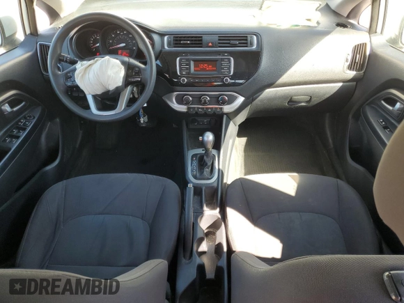2016 Kia Rio LX with VIN KNADM4A33G6684830, listed as a Copart auction lot 50565905 with 86,738 mi miles and Salvage Title. Bid and sale history available at carsss.com. Image 8.