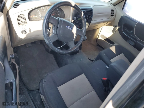 2004 Ford Ranger XL Fleet with VIN 1FTZR15E84PB38261, listed as a Copart auction lot 42250855 with 72,650 mi miles and Salvage Title. Bid and sale history available at carsss.com. Image 8.