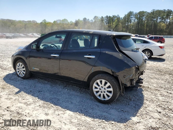 2015 Nissan LEAF SV with VIN 1N4AZ0CP5FC314467, listed as a Copart auction lot 50757135 with 31,995 mi miles and Salvage Title. Bid and sale history available at carsss.com. Image 2.
