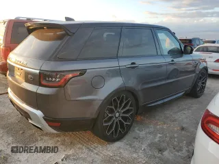 2019 Land Rover Range Rover Sport HSE with VIN SALWR2RK4KA821799, listed as a Copart auction lot 74125824 with 0 mi miles and Salvage Title. Bid and sale history available at carsss.com. Image 3.