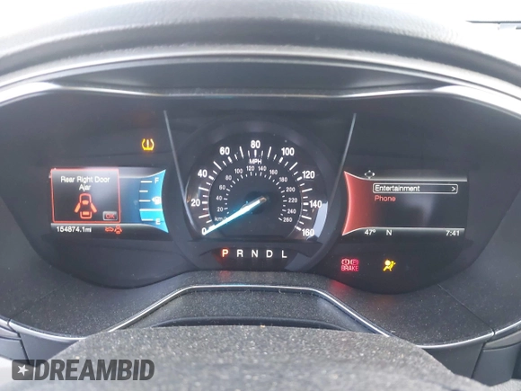 2017 Ford Fusion SE с VIN 3FA6P0H71HR388140, выставлен на аукционе IAAI как лот 41823597 с пробегом 160 000 миль миль и . История ставок и продаж доступна на DreamBid. Изображение 7.