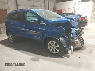 2018 Ford EcoSport SE with VIN MAJ6P1UL9JC224471, listed as a IAAI auction lot 41986117 with 55,914 mi miles. Bid and sale history available at carsss.com. Image 1.