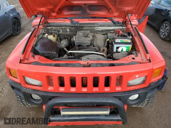 2006 Hummer H3 z VIN 5GTDN136968109763, wystawiony jako Copart lot #51908495 z przebiegiem 178 810 mil mil oraz Szkoda całkowita • Salvage title. Historia ofert i sprzedaży dostępna na DreamBid. Obrazek 11.