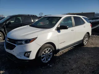 2020 Chevrolet Equinox LS z VIN 3GNAXFEV3LS585393, wystawiony jako Copart lot #48416025 z przebiegiem 105 797 mil mil oraz Szkoda całkowita • Salvage title. Historia ofert i sprzedaży dostępna na DreamBid. Obrazek 1.