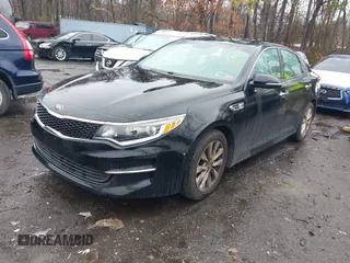 2018 Kia Optima LX with VIN 5XXGT4L38JG271181, listed as a IAAI auction lot 41911480 with 59,010 mi miles and . Bid and sale history available at carsss.com. Image 2.