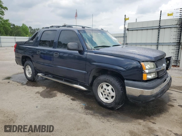 2005 Chevrolet Avalanche Z66 with VIN 3GNEC12Z95G286942, listed as a Copart auction lot 53997305 with 186,714 mi miles and Salvage title. Bid and sale history available at DreamBid. Image 4.