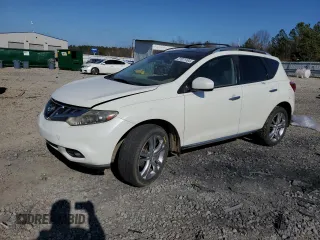 2011 Nissan Murano LE with VIN JN8AZ1MU9BW067326, listed as a Copart auction lot 37021104 with 159,597 mi miles and Salvage Title. Bid and sale history available at carsss.com. Image 1.