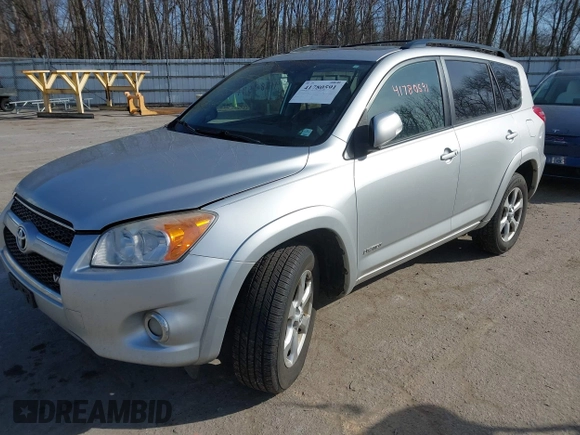 2010 Toyota RAV4 Ltd with VIN 2T3DK4DVXAW035666, listed as a IAAI auction lot 41780591 with 149,710 mi miles. Bid and sale history available at carsss.com. Image 2.