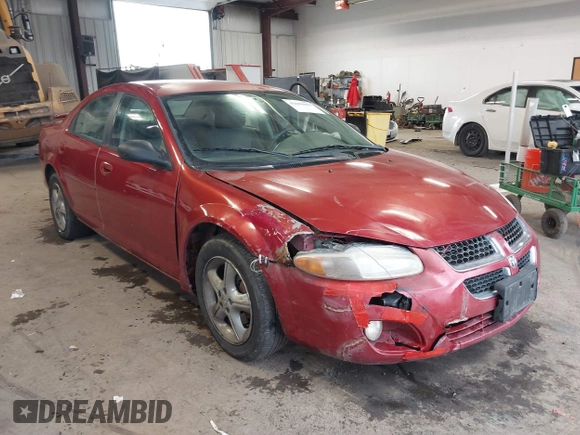 2005 Dodge Stratus SXT z VIN 1B3EL46R35N628222, wystawiony jako IAAI lot #41699883 z przebiegiem 140 844 mil mil oraz . Historia ofert i sprzedaży dostępna na DreamBid. Obrazek 1.