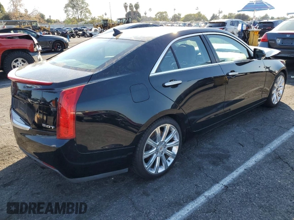 2014 Cadillac ATS Premium with VIN 1G6AE5SX3E0164026, listed as a Copart auction lot 43981795 with 126,148 mi miles and Salvage Title. Bid and sale history available at carsss.com. Image 3.