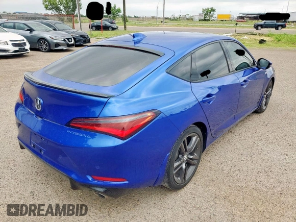 2023 Acura Integra Technology with VIN 19UDE4H64PA012242, listed as a Copart auction lot 55885565 with 17,818 mi miles and Clean Title. Bid and sale history available at DreamBid. Image 4.