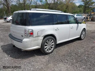 2014 Ford Flex SEL with VIN 2FMGK5C82EBD10918, listed as a IAAI auction lot 41966299 with 163,857 mi miles. Bid and sale history available at carsss.com. Image 4.
