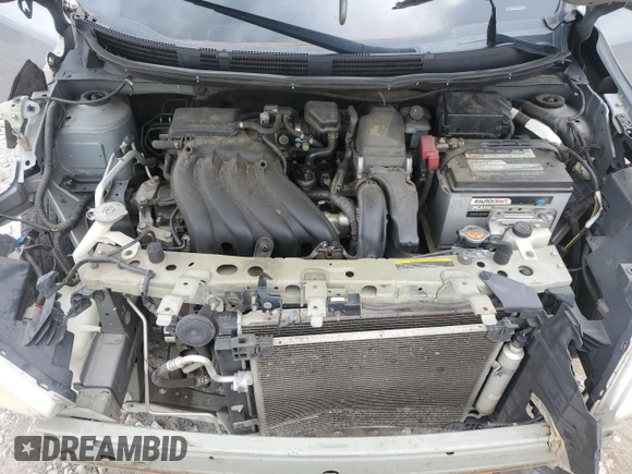 2012 Nissan Versa SV with VIN 3N1CN7AP8CL850021, listed as a Copart auction lot 60979605 with 238,261 mi miles and Salvage title. Bid and sale history available at DreamBid. Image 11.