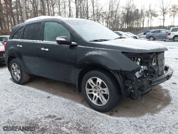 2009 Acura MDX with VIN 2HNYD28289H526548, listed as a IAAI auction lot 41350994 with 268547 miles. Bid and sale history available at carsss.com. Image 1.