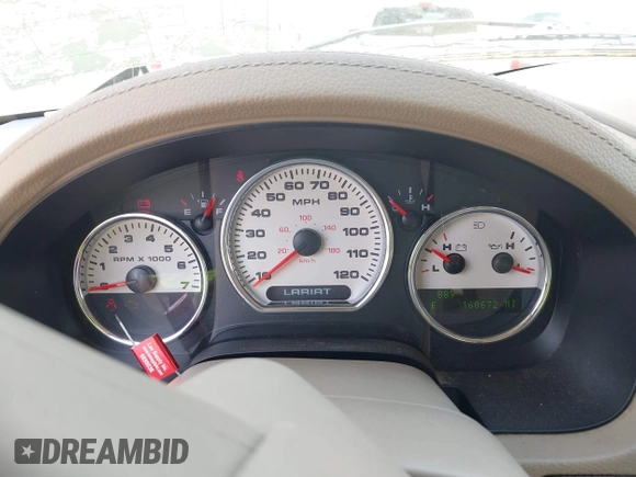 2004 Ford F-150 XL with VIN 1FTPX12584NA58780, listed as a IAAI auction lot 42123687 with 160,672 mi miles. Bid and sale history available at carsss.com. Image 7.