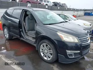 2015 Chevrolet Traverse LT with VIN 1GNKRGKD9FJ272872, listed as a IAAI auction lot 42565777 with 144,544 mi miles and . Bid and sale history available at DreamBid. Image 1.