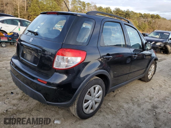 2010 Suzuki SX4 with VIN JS2YA5A30A6300308, listed as a Copart auction lot 86313734 with 182,581 mi miles and Salvage Title. Bid and sale history available at carsss.com. Image 3.