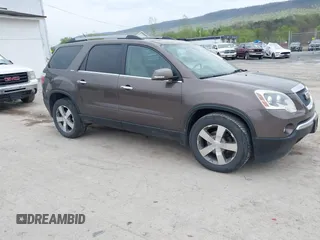 2012 GMC Acadia SLT1 with VIN 1GKKVRED5CJ143541, listed as a IAAI auction lot 42097928 with 181,211 mi miles. Bid and sale history available at carsss.com. Image 1.