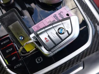 2024 BMW M8 with VIN WBSAE0C0XRCN42700, listed as a IAAI auction lot 41239212 with 7,732 mi miles. Bid and sale history available at carsss.com. Image 11.