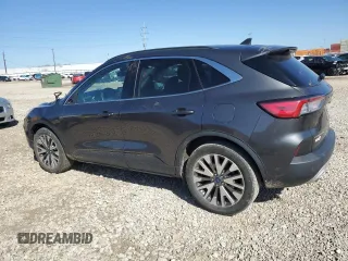 2020 Ford Escape Titanium Hybrid with VIN 1FMCU9DZ0LUC11478, listed as a Copart auction lot 50552275 with 105,561 mi miles and Salvage title. Bid and sale history available at DreamBid. Image 2.