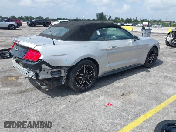 2018 Ford Mustang EcoBoost Premium with VIN 1FATP8UH5J5132883, listed as a IAAI auction lot 42500445 with 120,391 mi miles and . Bid and sale history available at DreamBid. Image 4.