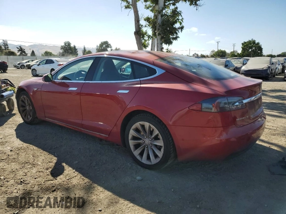 2016 Tesla Model S 70 with VIN 5YJSA1E17GF159171, listed as a Copart auction lot 57258495 with 119,849 mi miles and Salvage title. Bid and sale history available at DreamBid. Image 2.