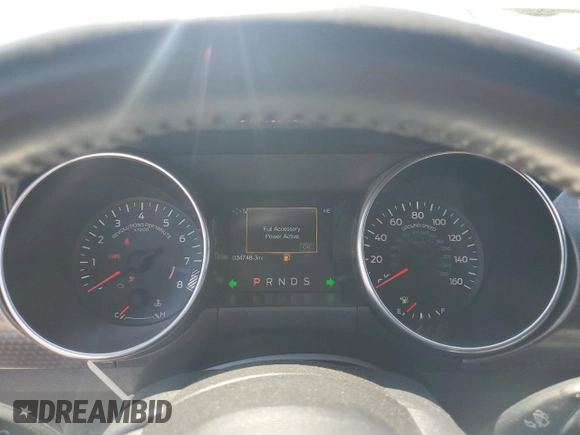 2019 Ford Mustang GT with VIN 1FA6P8CF0K5166163, listed as a Copart auction lot 51006725 with 34,748 mi miles and Salvage title. Bid and sale history available at DreamBid. Image 9.