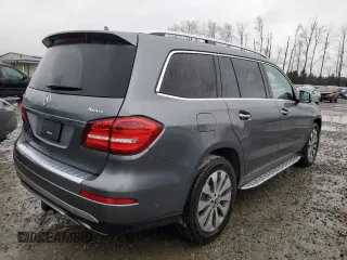 2018 Mercedes-Benz GLS with VIN 4JGDF6EE1JB174362, listed as a Copart auction lot 44164913 with 52,476 mi miles. Bid and sale history available at carsss.com. Image 3.