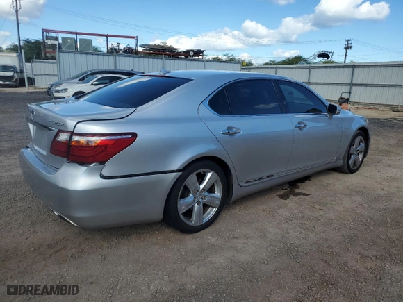 2011 Lexus LS 460 L with VIN JTHGL1EF0B5042987, listed as a Copart auction lot 66710494 with NaN miles and Salvage Title. Bid and sale history available at carsss.com. Image 3.