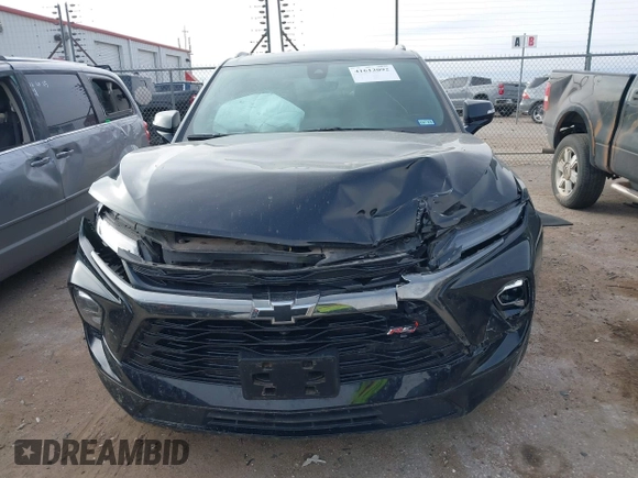 2023 Chevrolet Blazer RS с VIN 3GNKBERSXPS103344, выставлен на аукционе IAAI как лот 41612092 с пробегом 58 925 миль миль и . История ставок и продаж доступна на DreamBid. Изображение 12.