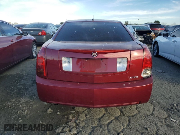 2006 Cadillac CTS with VIN 1G6DM57T060137325, listed as a Copart auction lot 88059975 with 155,166 mi miles and Salvage Title. Bid and sale history available at carsss.com. Image 6.