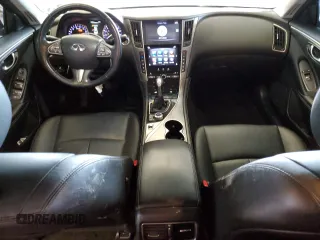 2016 Infiniti Q50 3.0t Premium with VIN JN1EV7AP6GM300482, listed as a Copart auction lot 49346165 with 60,743 mi miles and Salvage Title. Bid and sale history available at carsss.com. Image 8.
