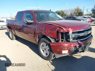 2008 Chevrolet Silverado 1500 LTZ with VIN 3GCEK13J68G265717, listed as a IAAI auction lot 41406840 with 232,153 mi miles. Bid and sale history available at carsss.com. Image 1.