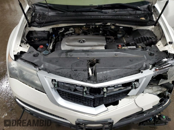 2010 Acura MDX with VIN 2HNYD2H23AH505336, listed as a Copart auction lot 89160365 with 193,112 mi miles and Salvage title. Bid and sale history available at DreamBid. Image 12.