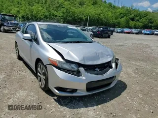 2012 Honda Civic Si with VIN 2HGFG4A52CH708436, listed as a Copart auction lot 57278025 with 170,521 mi miles and Salvage title. Bid and sale history available at DreamBid. Image 13.
